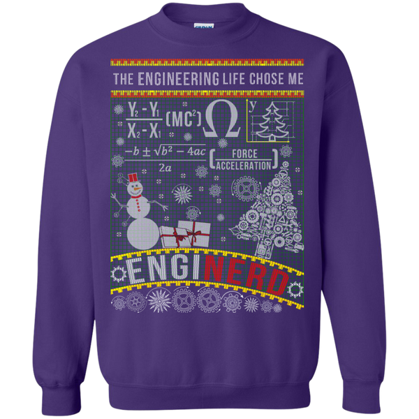 The Engineering Life Chose Me - Ugly Winter Sweatshirt